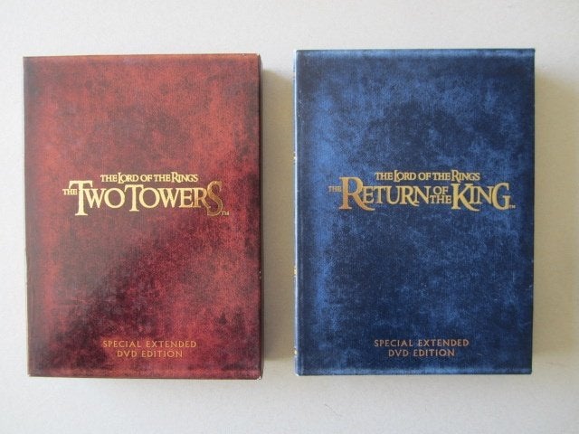 Lord of the Rings 2 of 3 extended edition DVD, Vanaf 12 jaar, Ophalen of Verzenden, Zo goed als nieuw