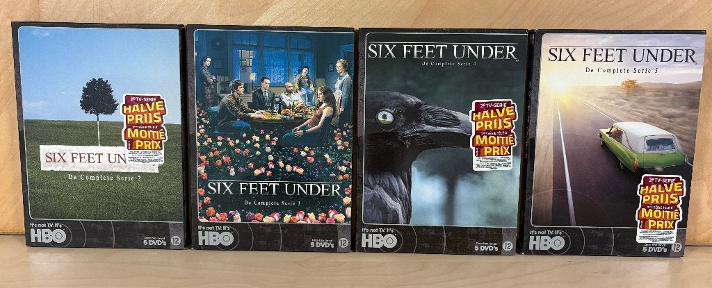 Six Feet Under Seizoen 2, 3, 4 en 5 DVD Box - HBO Serie!, Seizoen 2, Nederlands, Drama, Ophalen of Verzenden