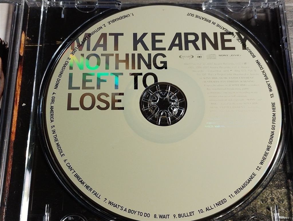 Mat Kearney - Nothing Left To Lose, Ophalen of Verzenden, Zo goed als nieuw, Poprock