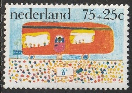 Nederland 1976 1106 Kind, Caravan, Postfris, Ophalen of Verzenden, Na 1940, Postfris