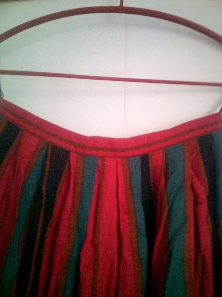 Vintage harem broekrok, Kleding | Dames, Maat 38/40 (M), Ophalen of Verzenden, Knielengte, Gedragen