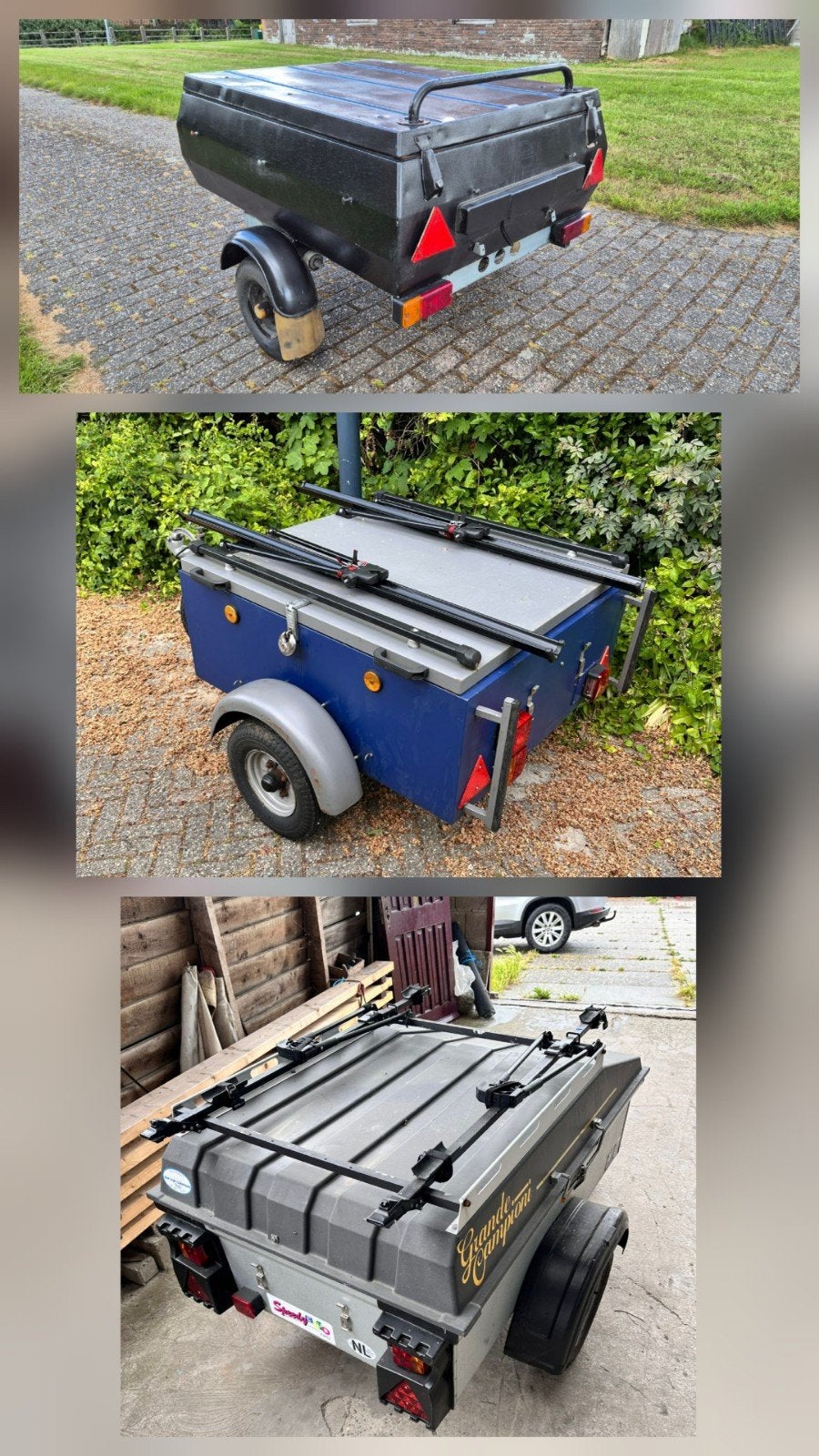 Bagagewagens / aanhangers TE HUUR, Auto diversen, Aanhangers en Bagagewagens, Ophalen, Nieuw