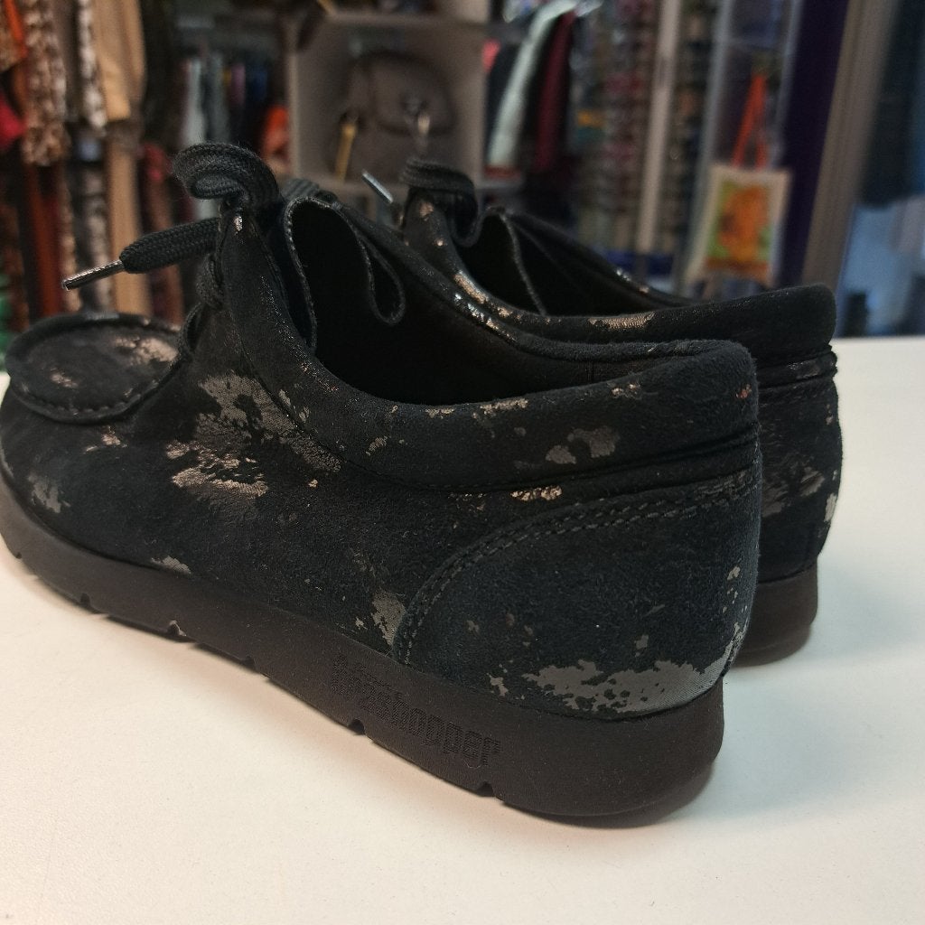 Sioux Grashopper mocassin schoenen echt leer zwart 40 47450, Sioux, ., Zwart, Ophalen of Verzenden