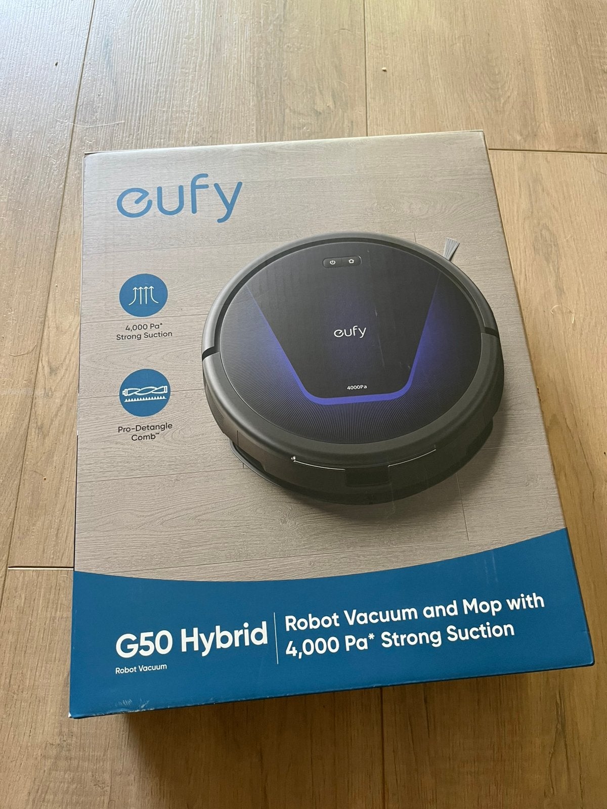 Eufy G50 Hybrid robotstofzuiger, Witgoed en Apparatuur, Ophalen of Verzenden, Zo goed als nieuw, Robotstofzuiger