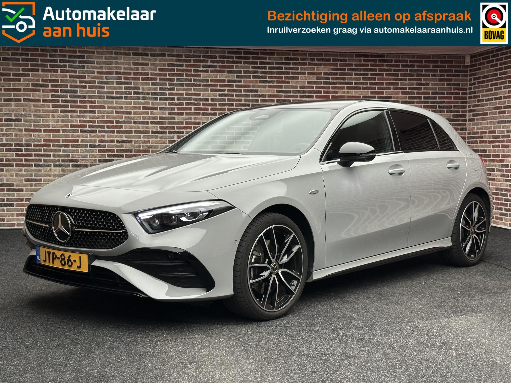 Mercedes-Benz A-klasse 250 e Business AMG-pakket | Dak| Trek, Auto's, Dealer onderhouden, Stof, Gebruikt, Euro 6