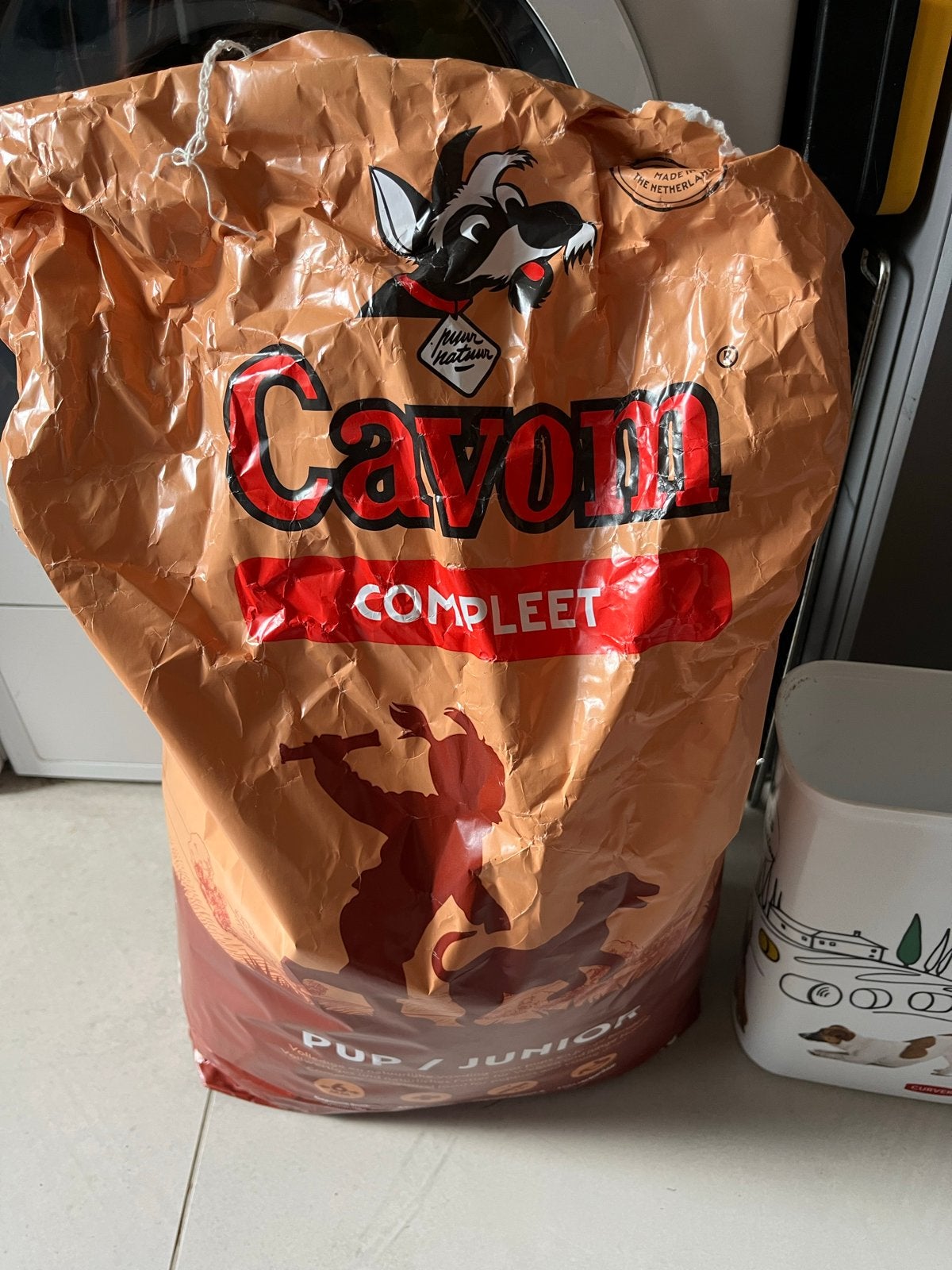 Cavom compleet pup/junior 12kg, Dieren en Toebehoren, Dierenvoeding, Ophalen, Hond