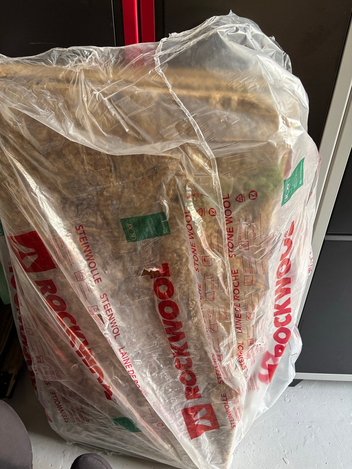Rockwool Rocksono Base Next 120x60x5 cm isolatieplaten, Ophalen, 4 tot 8 cm, Nieuw, Steenwol