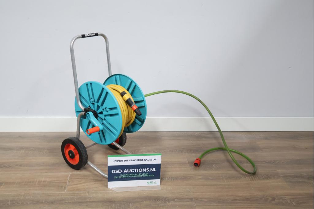 Tuinslanghaspel-Trolley van Gardena, Ophalen of Verzenden, Niet ingevuld, Niet ingevuld, Niet ingevuld