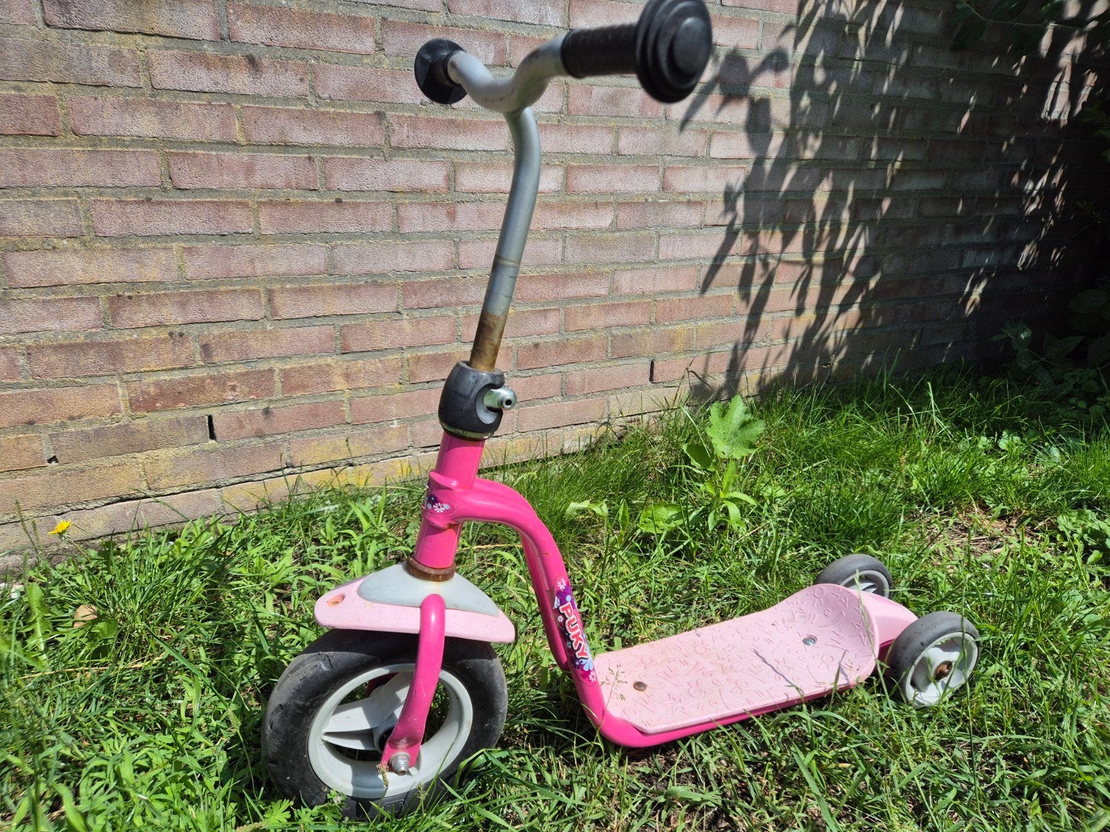 Roze Puky step 3 wielen voor kinderen 2 / 3 / 4  jaar, Ophalen, Gebruikt, Gewone step