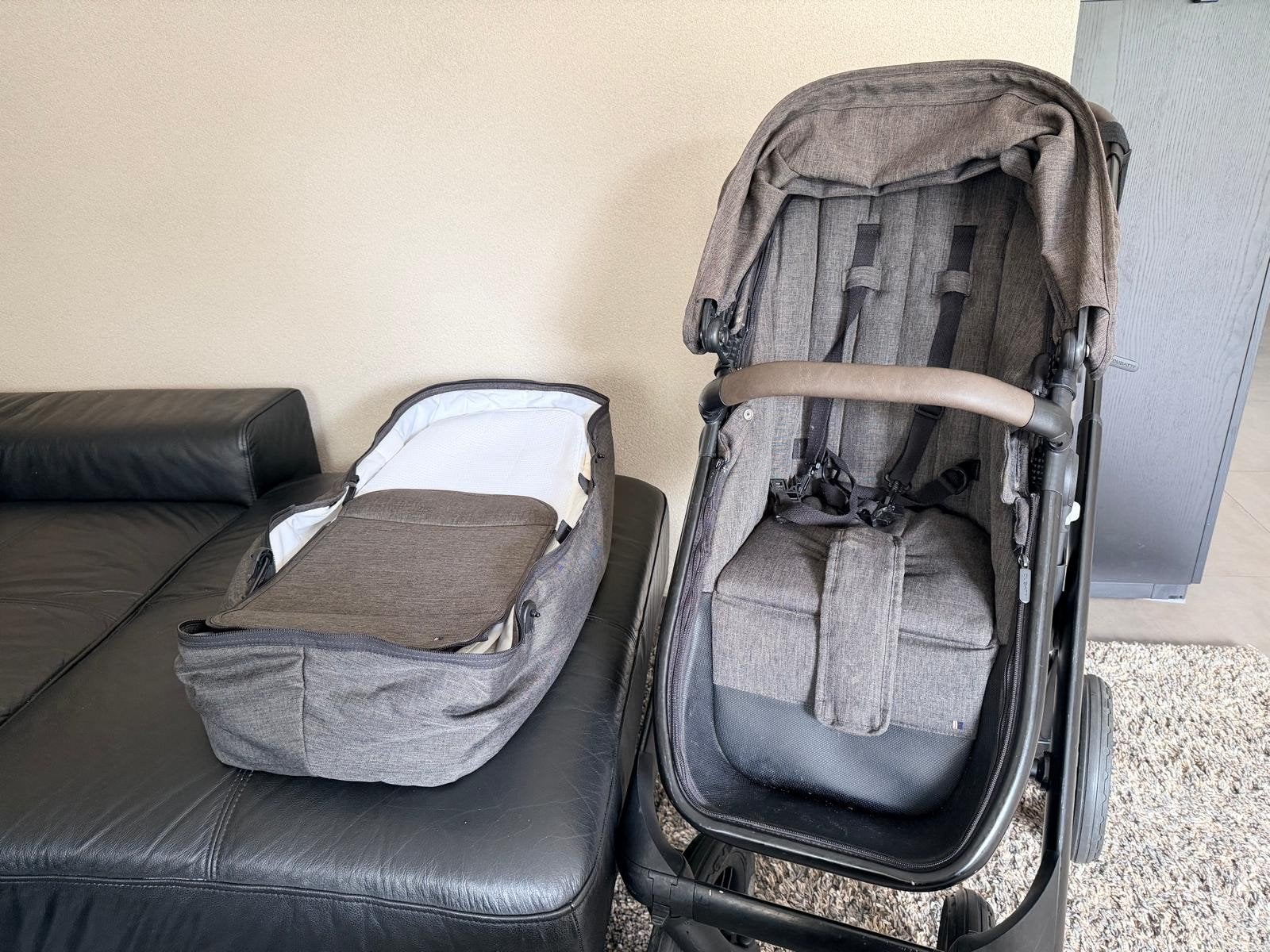 Dubatti One E3 kinderwagen compleet – re, Overige merken, Gebruikt, Luchtbanden, Ophalen of Verzenden