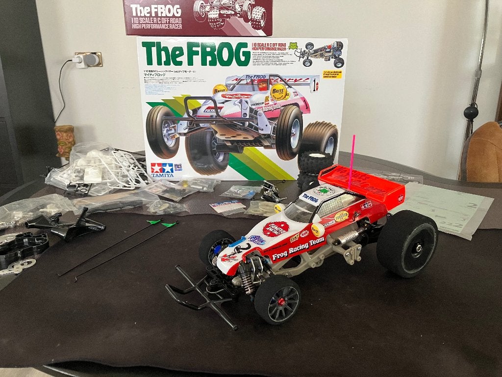 Tamiya Frog ORV Speedrunner, Elektro, Gebruikt, Ophalen of Verzenden, Schaal 1:10