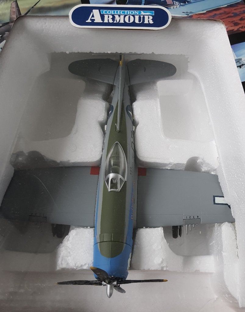 Franklin Mint P47 Blooms Tomb B11C998 96302 met certificaat, Overige merken, Ophalen of Verzenden, Zo goed als nieuw, Groter dan 1:72