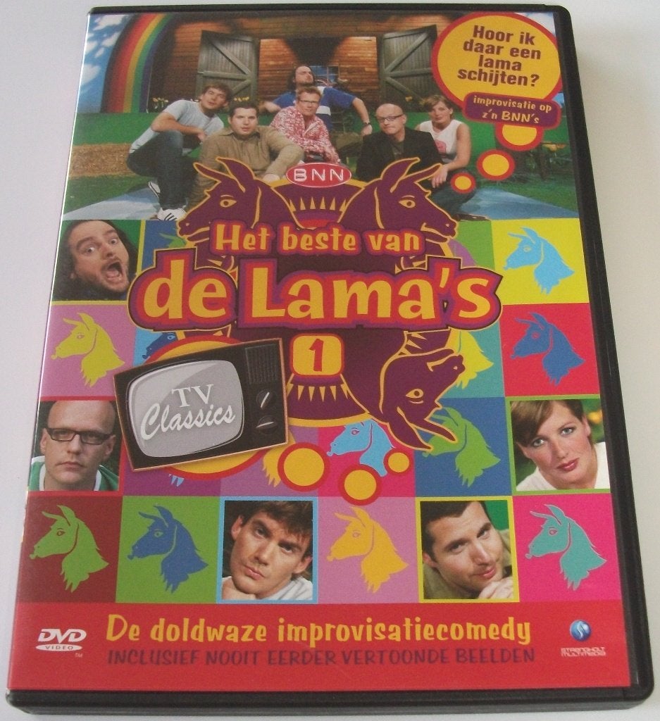 Dvd *** LAMA'S *** Het Beste van de Lama's 1, Alle leeftijden, Ophalen of Verzenden, Zo goed als nieuw, Tv-programma of Sketches