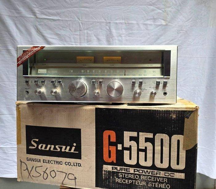 Sansui - G-5500 Solid state stereo receiver 805178, Ophalen, Nieuw