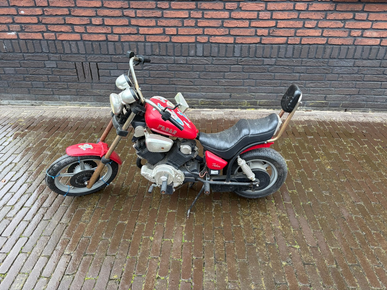 Defecte Feber kindermotor - Opknapper, Ophalen, Gebruikt