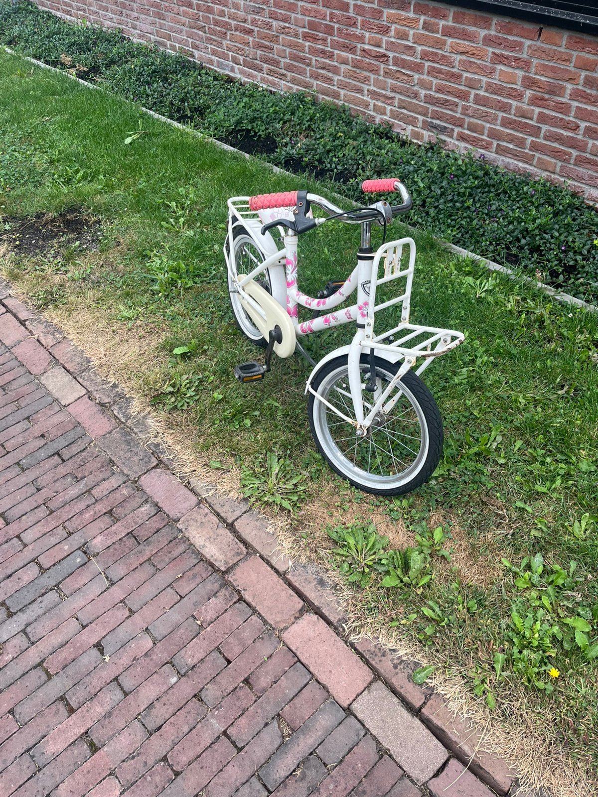 Fiets, Ophalen, Gebruikt, Velgrem, 16 inch