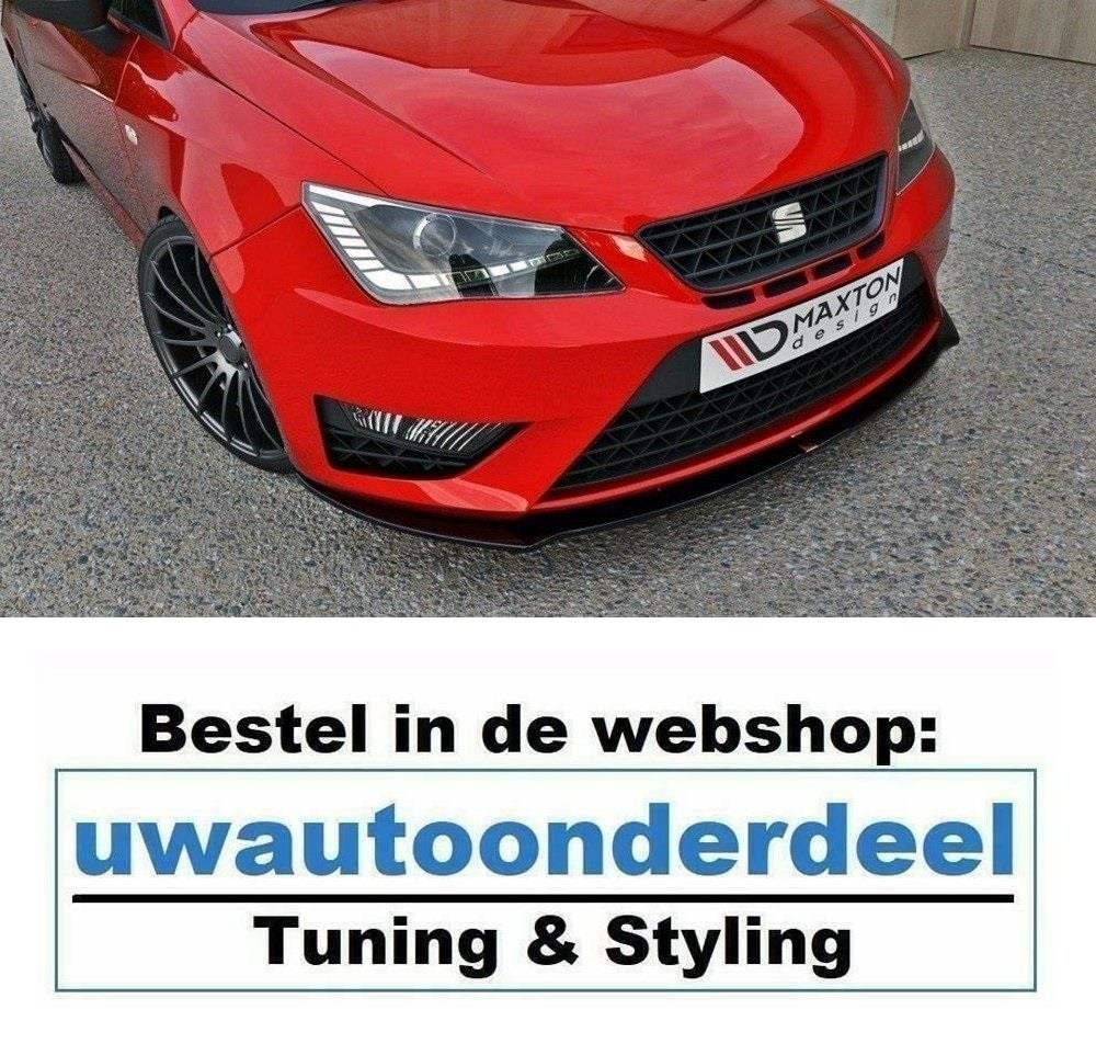 Spoiler Voorspoiler Lip Splitter Voor Seat Ibiza Cupra 6J FC, Auto diversen, Tuning en Styling, Verzenden, Automotive Parts, A.parts@hotmail.nl