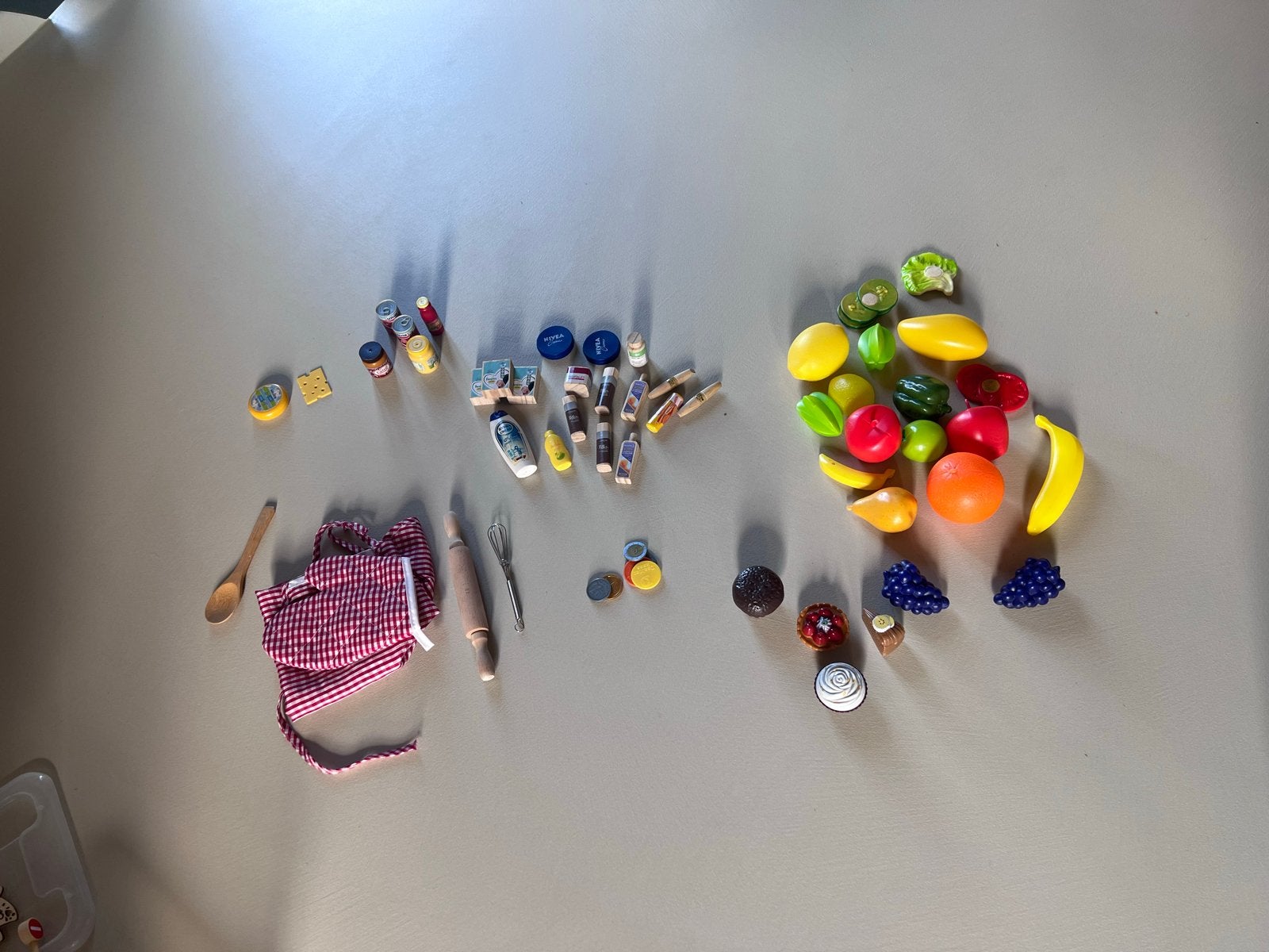 Speelgoed voor winkeltje of restaurant (hout/plastic), Ophalen of Verzenden, Gebruikt, Jongen of Meisje