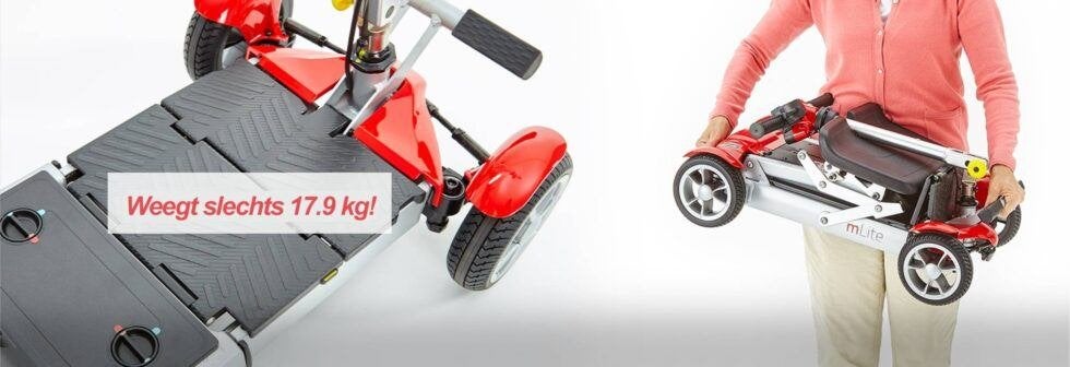 Elektrische rolstoel voor in de auto 17 kg!, Diversen, Ophalen, Vrijheid, Zo goed als nieuw, Duwrolstoel