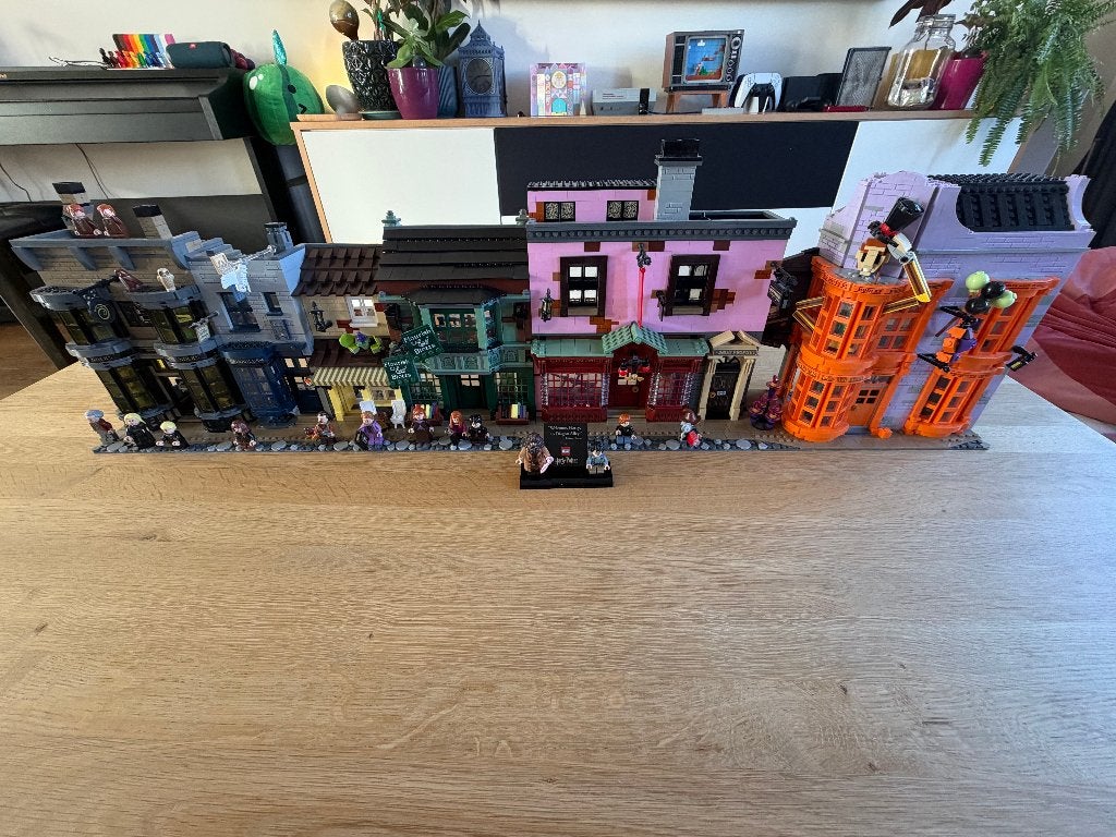 Lego Diagon Alley 75978 set, Lego, Harry Potter, Ophalen of Verzenden, Zo goed als nieuw