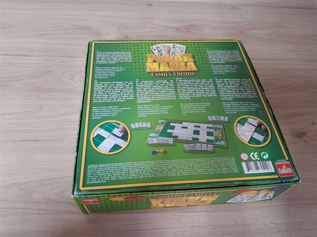 Poker mania family edition - s3023, Verzenden, Zo goed als nieuw