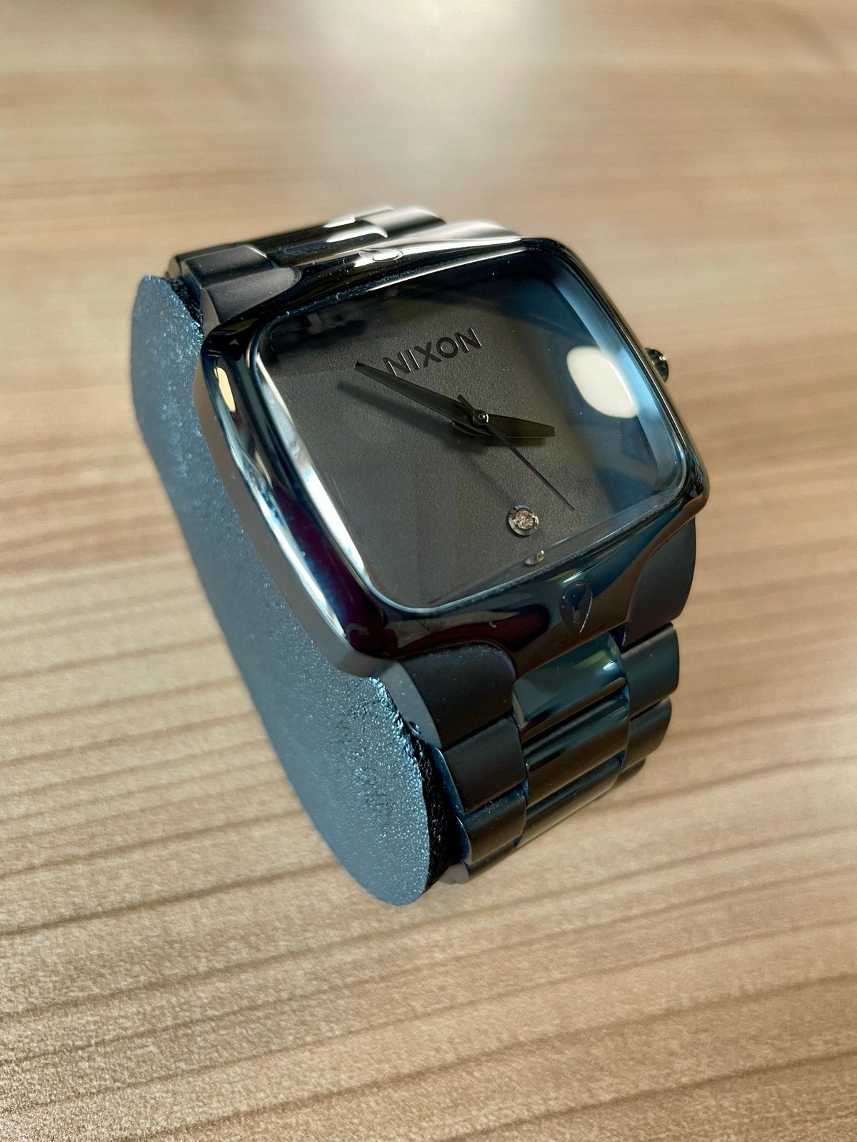 Nixon The Player Super Black A140-5307-00 uit 2025, Sieraden, Tassen en Uiterlijk, Horloges | Heren, Overige merken, Staal, Staal