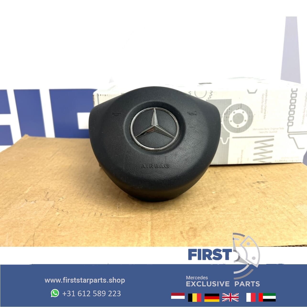 MERCEDES STUURAIRBAG W176 W117 W156 W205 W213 W253 W166 W447, Auto-onderdelen, Gebruikt, -, Ophalen of Verzenden, -