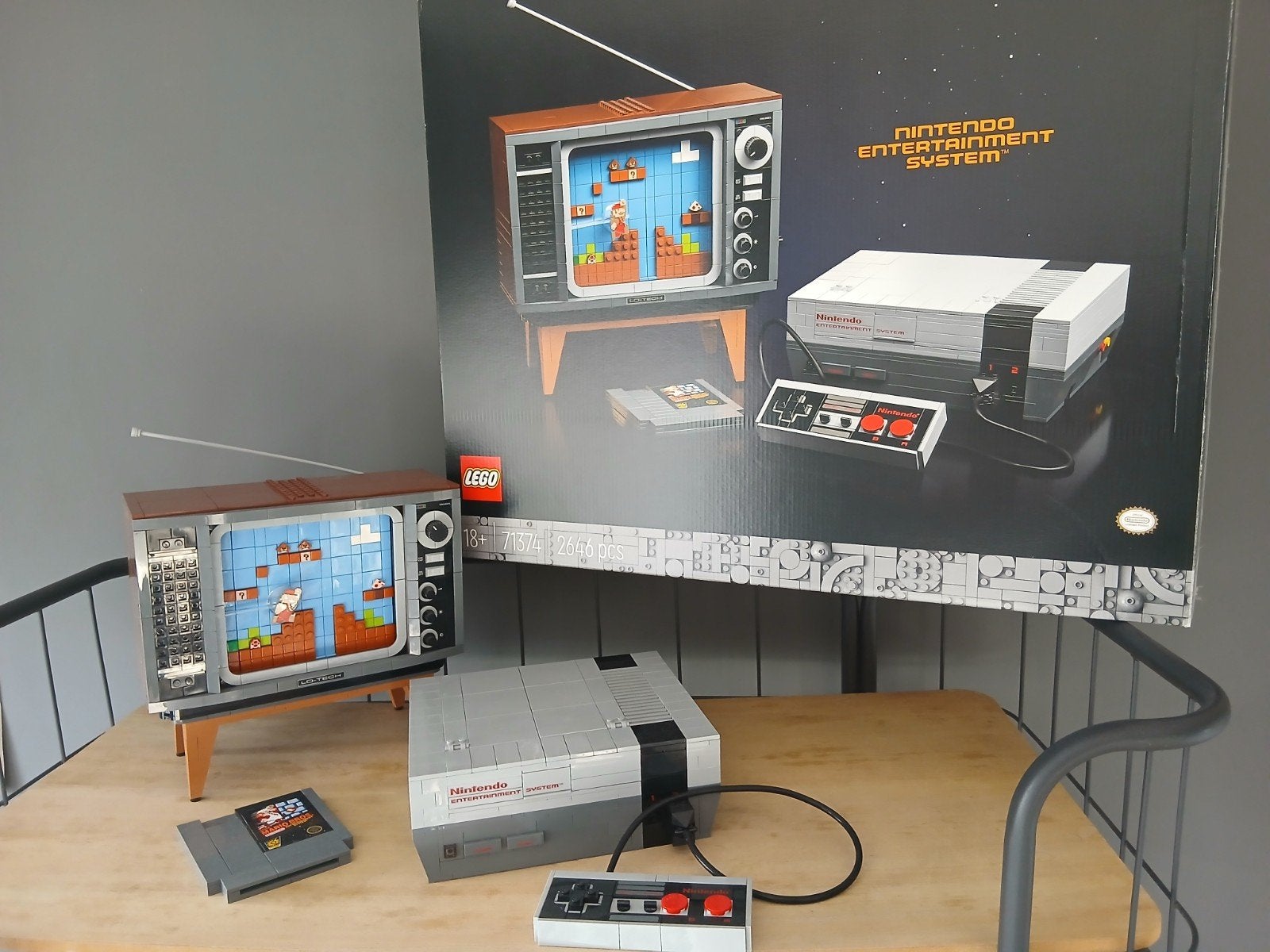 Lego Nintendo Entertainment System (NES) 71374, Ophalen of Verzenden, Zo goed als nieuw