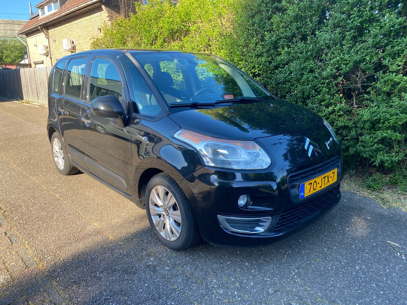 Citroën C3 Picasso 1.4  2009 NAP airco izgst, Voorwielaandrijving, 15 km/l, Zwart, Origineel Nederlands
