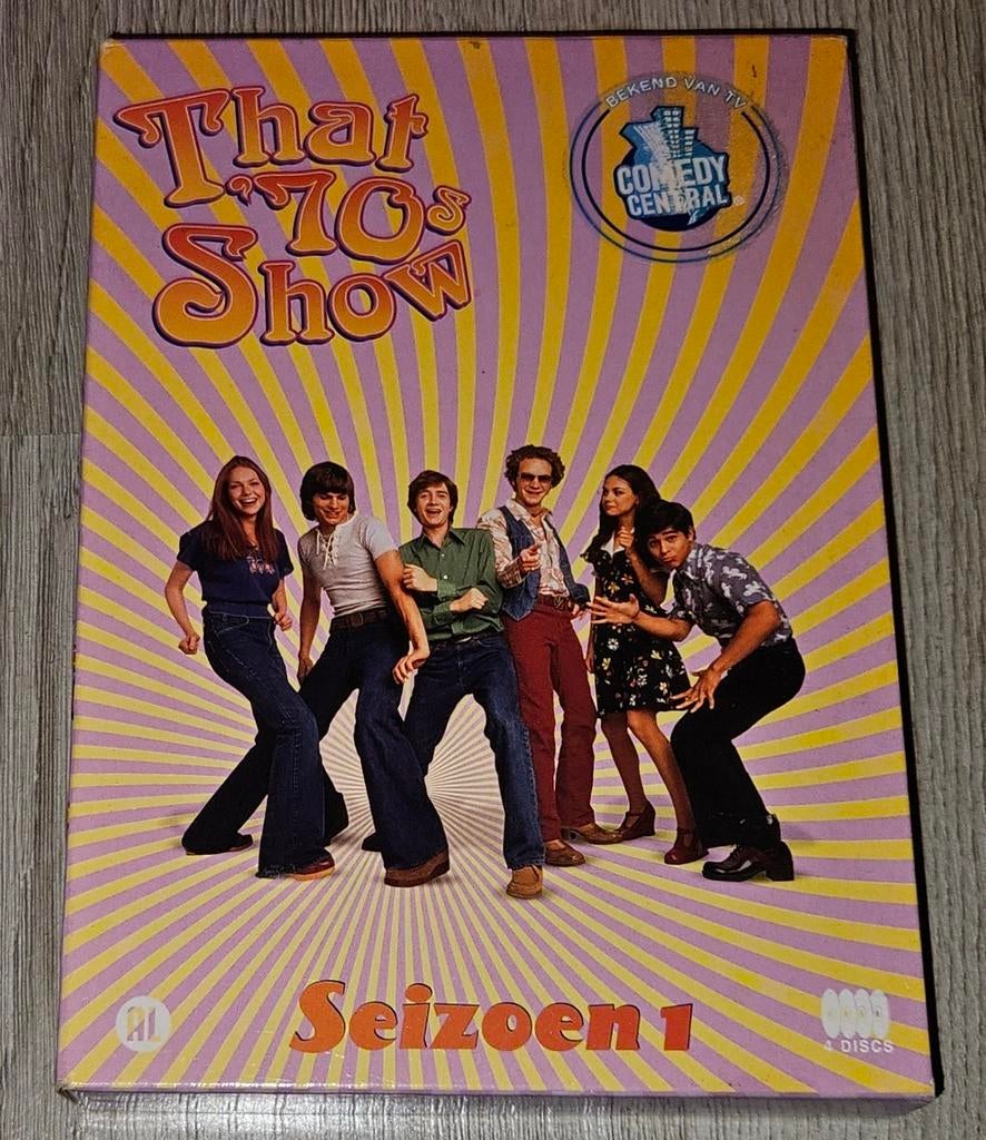 That '70s Show - Seizoen 1 - 4DVD Boxset, Cd's en Dvd's, Dvd's | Tv en Series, Gebruikt, Boxset, Ophalen of Verzenden, Komedie
