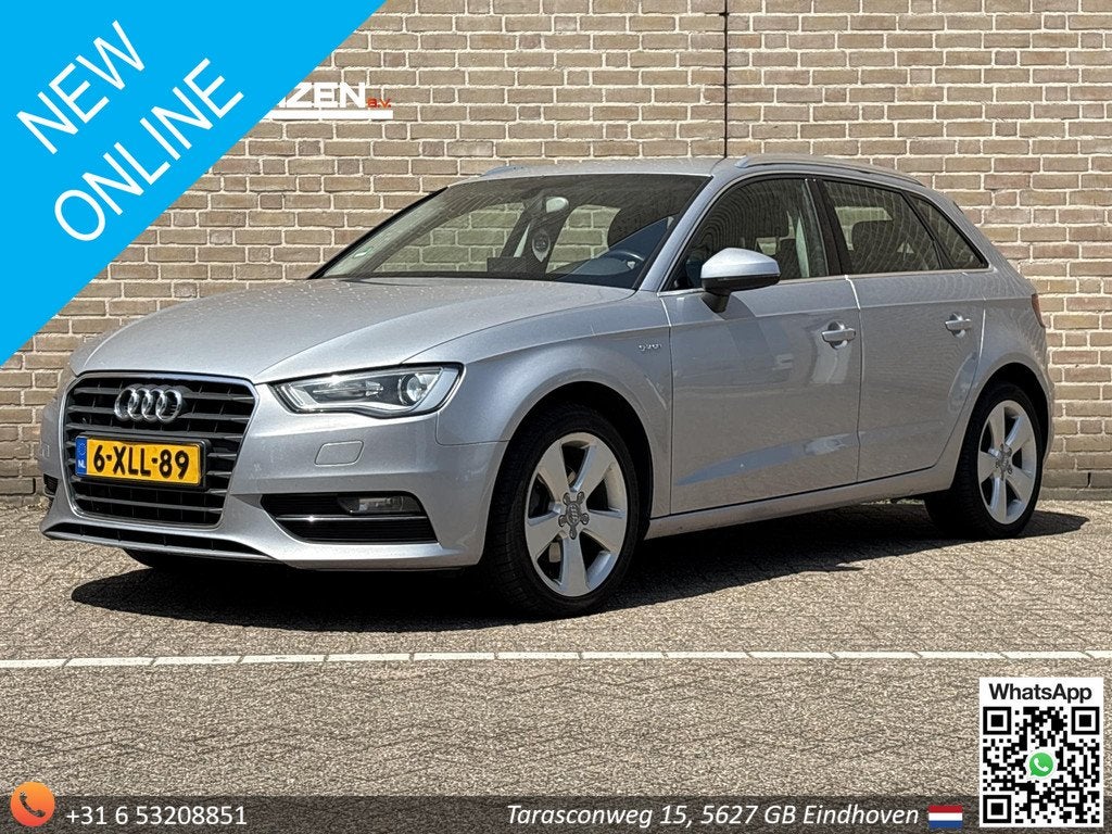 Audi A3 Sportback 1.4 TFSI Ambition Pro Line plus g-tron Aut, Start-stop-systeem, Stof, Gebruikt, 4 cilinders