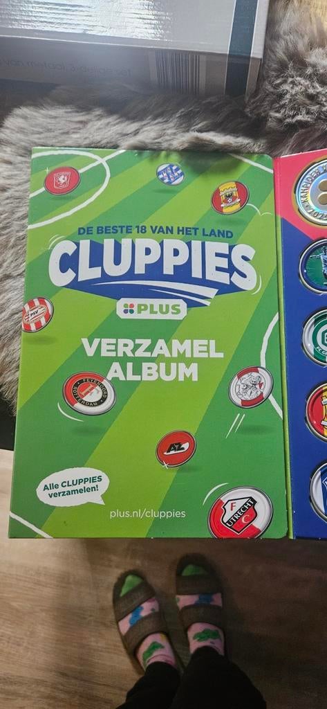 CLUPPIES COMPLEET VERZAMELALBUM - Voetbalplaatjes Plus, Ophalen of Verzenden, Zo goed als nieuw, Overige binnenlandse clubs, Boek of Tijdschrift