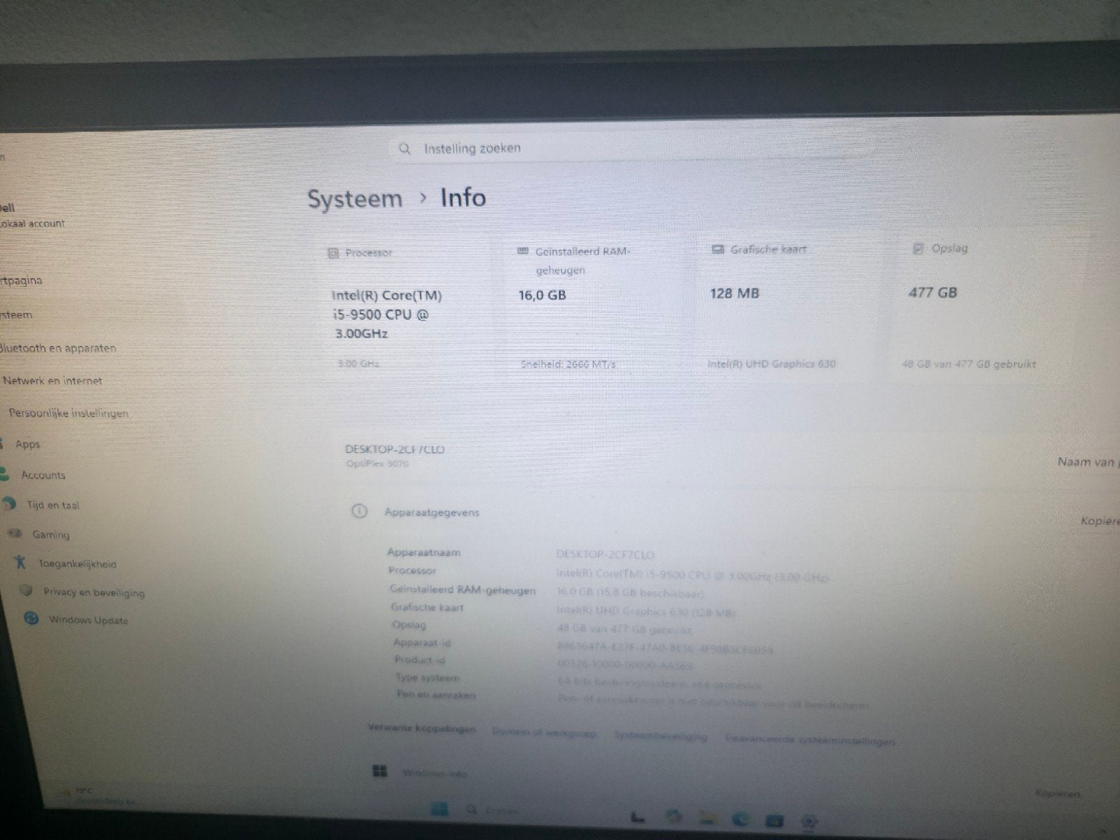 Leuke Dell OptiPlex 3070 Micro PC met Windows 11, Computers en Software, Ophalen of Verzenden, Zo goed als nieuw, SSD, 3 tot 4 Ghz