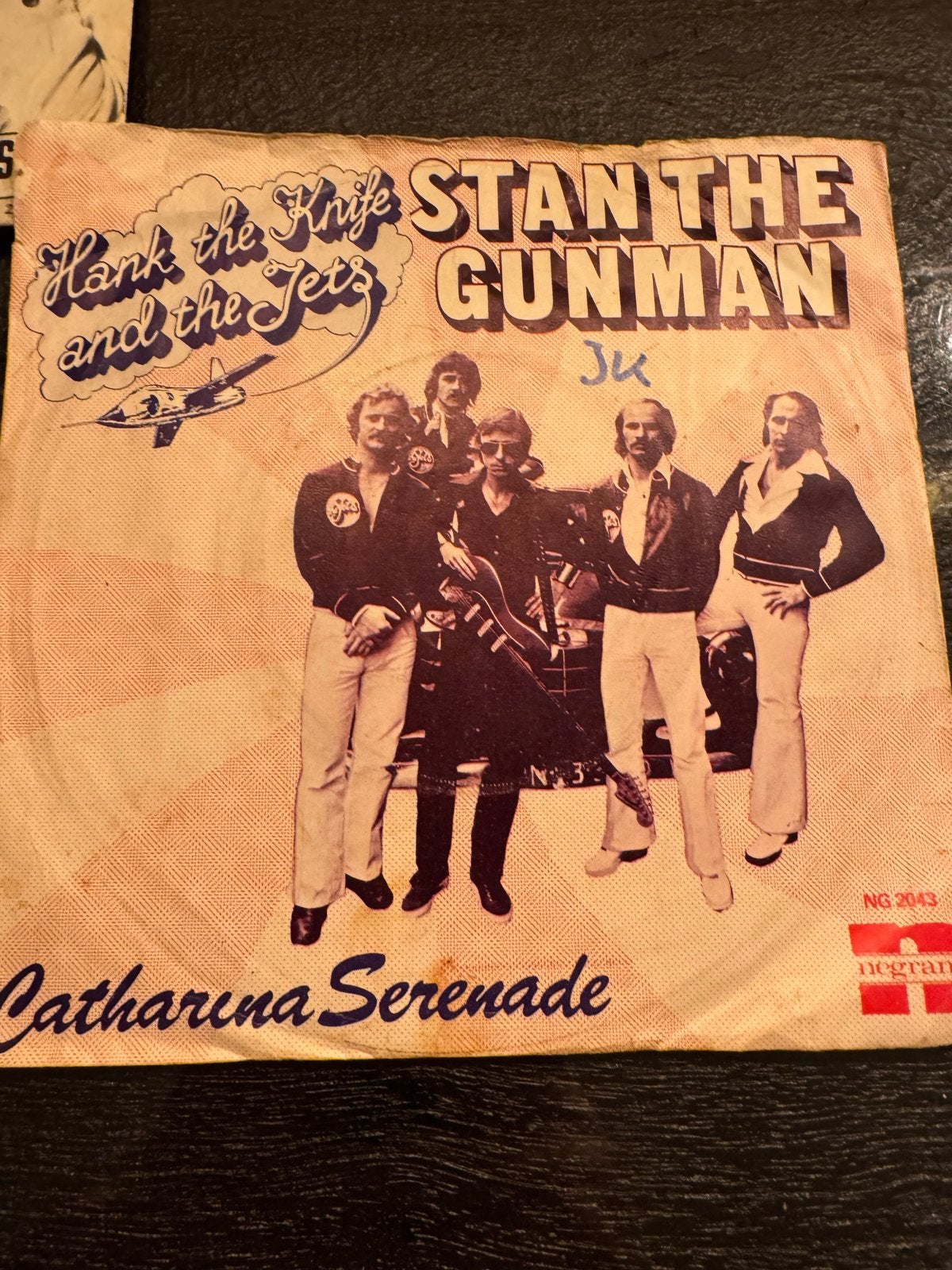 Hank the Knife & The Jets - Catharina Serenade 7 inch vinyl, Ophalen, Gebruikt, Originele persing, 7 inch