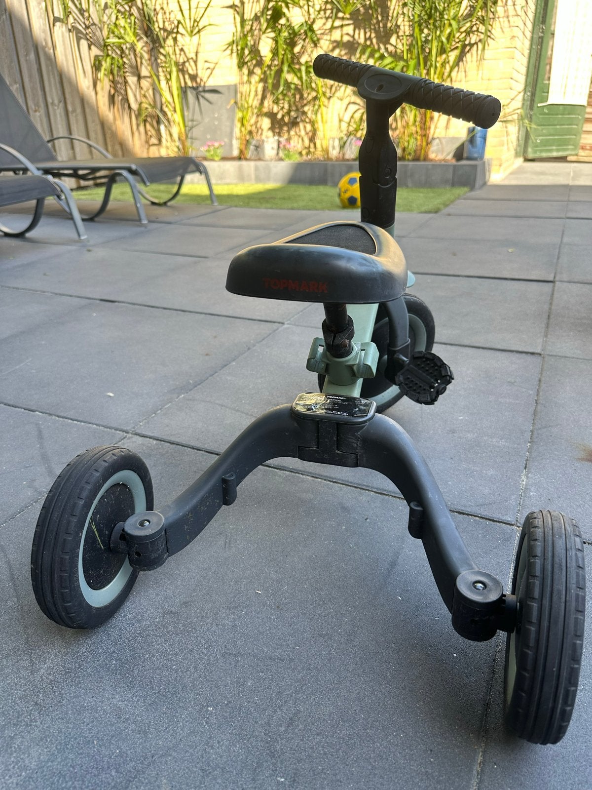 Topmark 2-in-1 loopfiets/driewieler, Ophalen, Gebruikt, Verstelbare zitting