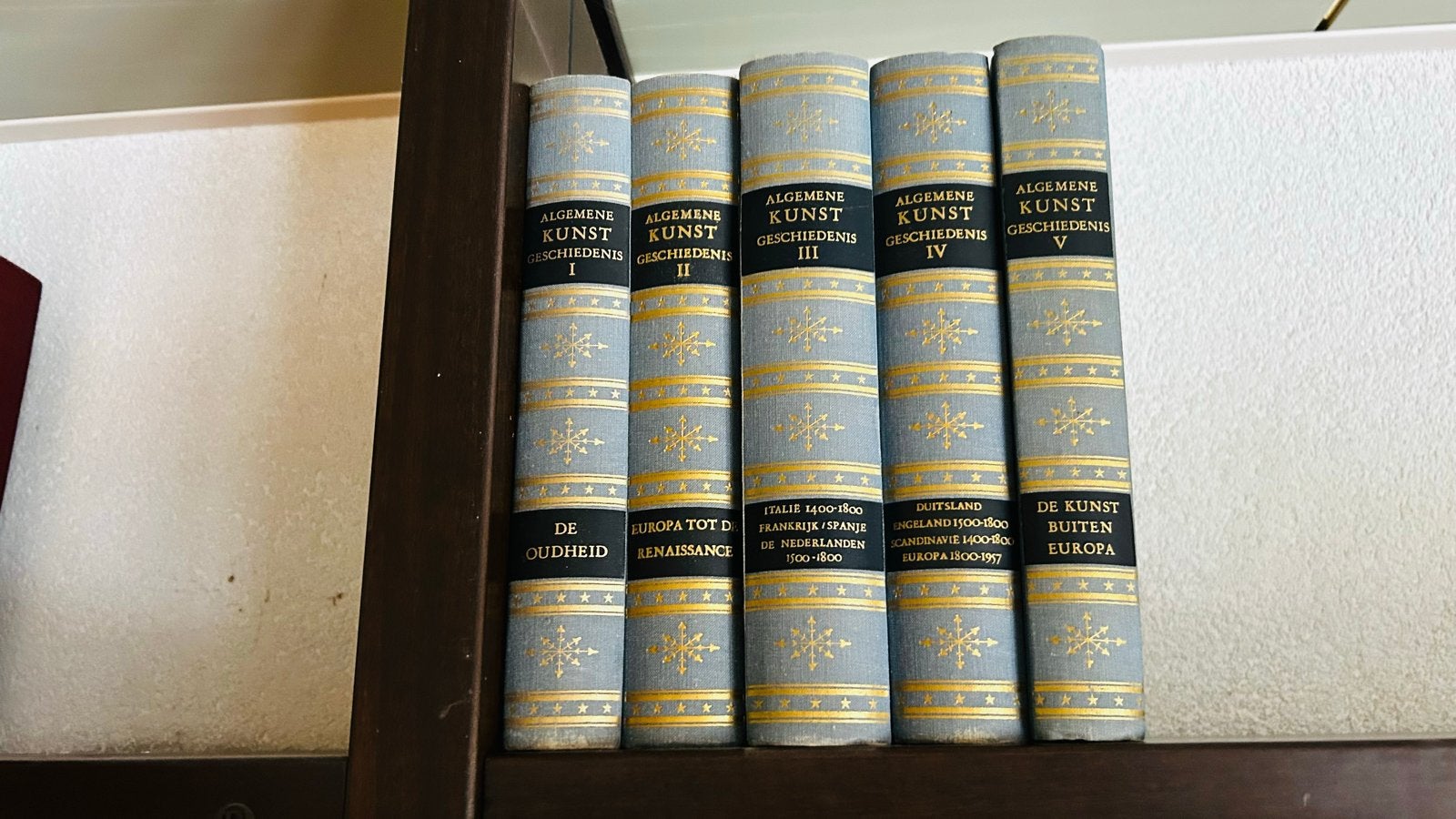 Algemene Kunstgeschiedenis complete serie (5 delen), Ophalen, Gelezen, Overige onderwerpen
