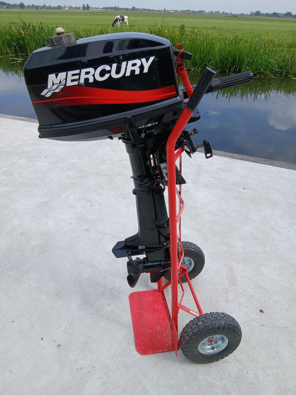 Mercury 5 pk 2 tact motor voor boot, Ophalen, Mercury