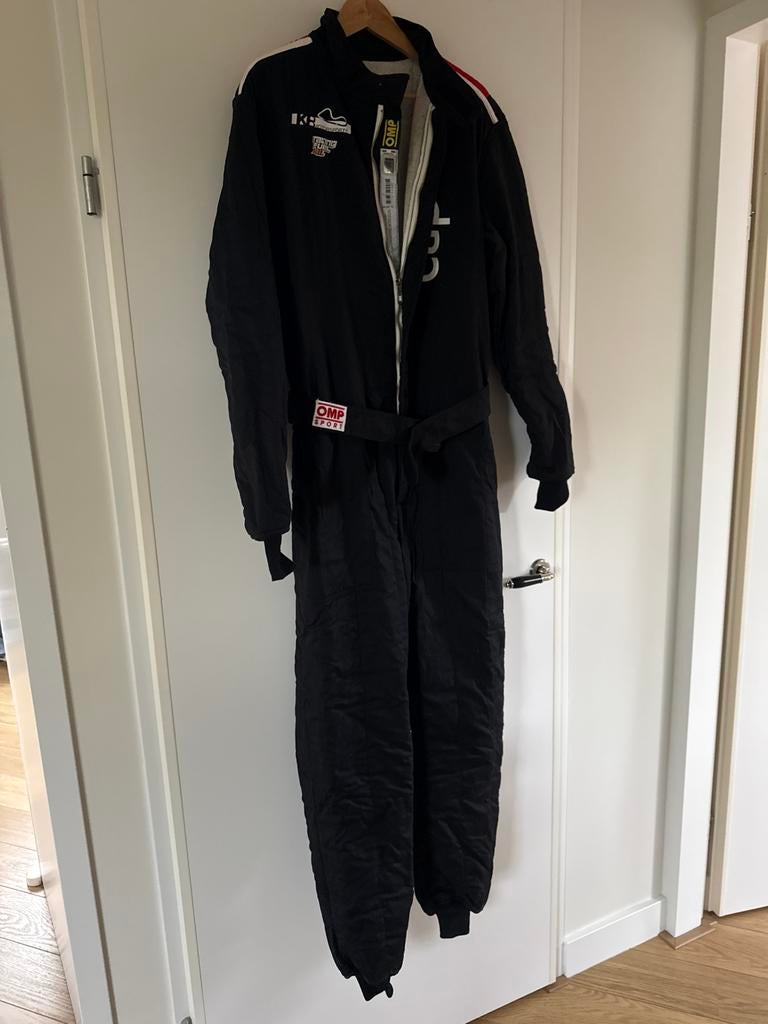OMP Sport FIA Race Overall - Zwart - Maat L - 2019, Ophalen of Verzenden, Zo goed als nieuw
