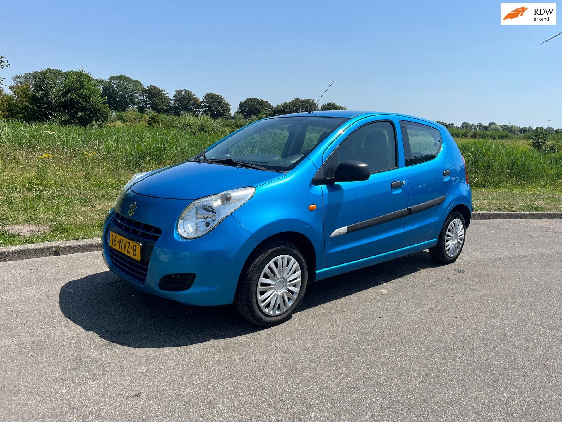 Suzuki Alto 1.0 Comfort, Auto's, Suzuki, Voorwielaandrijving, Euro 5, Gebruikt, Blauw
