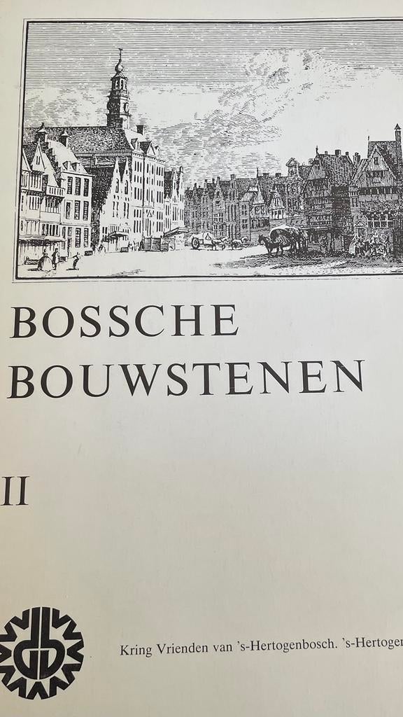 Bossche Bouwstenen 2., Ophalen of Verzenden, Zo goed als nieuw