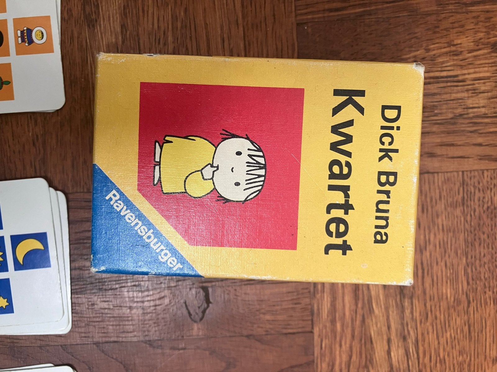 Dick Bruna Kwintet Ravensburger Kaartspel, Drie of vier spelers, Ophalen of Verzenden, Gebruikt