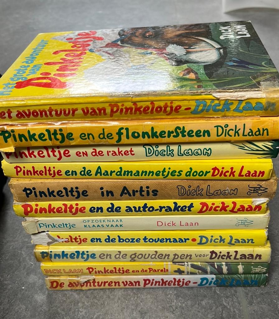Pinkeltje Boekenreeks - Dick Laan (10 boeken), Ophalen of Verzenden, Gelezen, Fictie algemeen