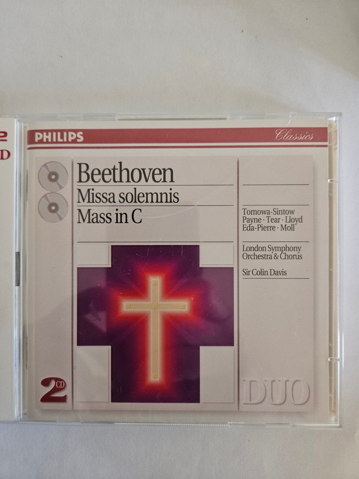 Beethoven: Missa Solemnis & Mass in C - LCO, Inclusief doosje, Ophalen of Verzenden, Zo goed als nieuw, Classicisme