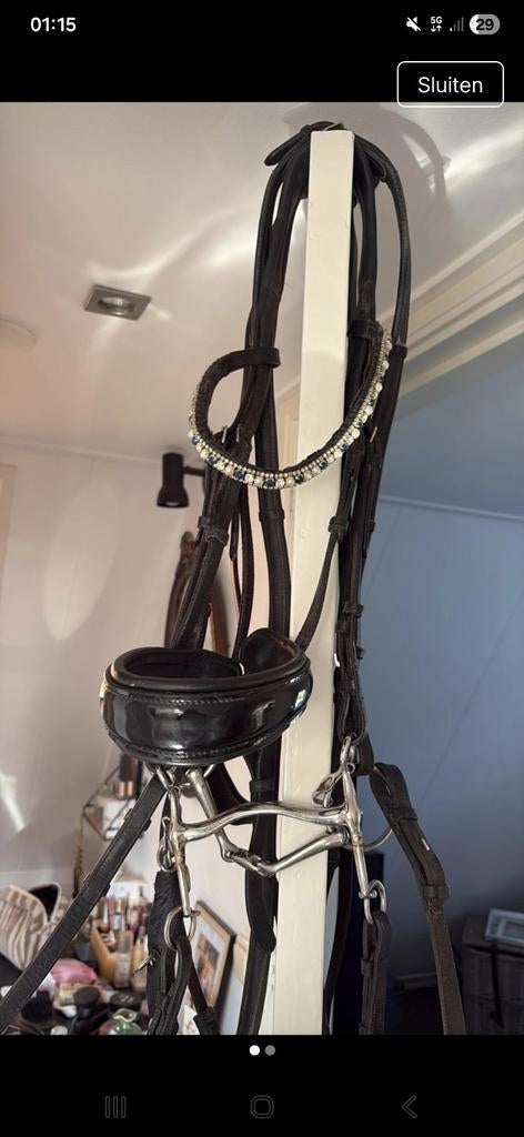 Bridle2fit stang en trens compleet, Dieren en Toebehoren, Ophalen of Verzenden, Dressuur
