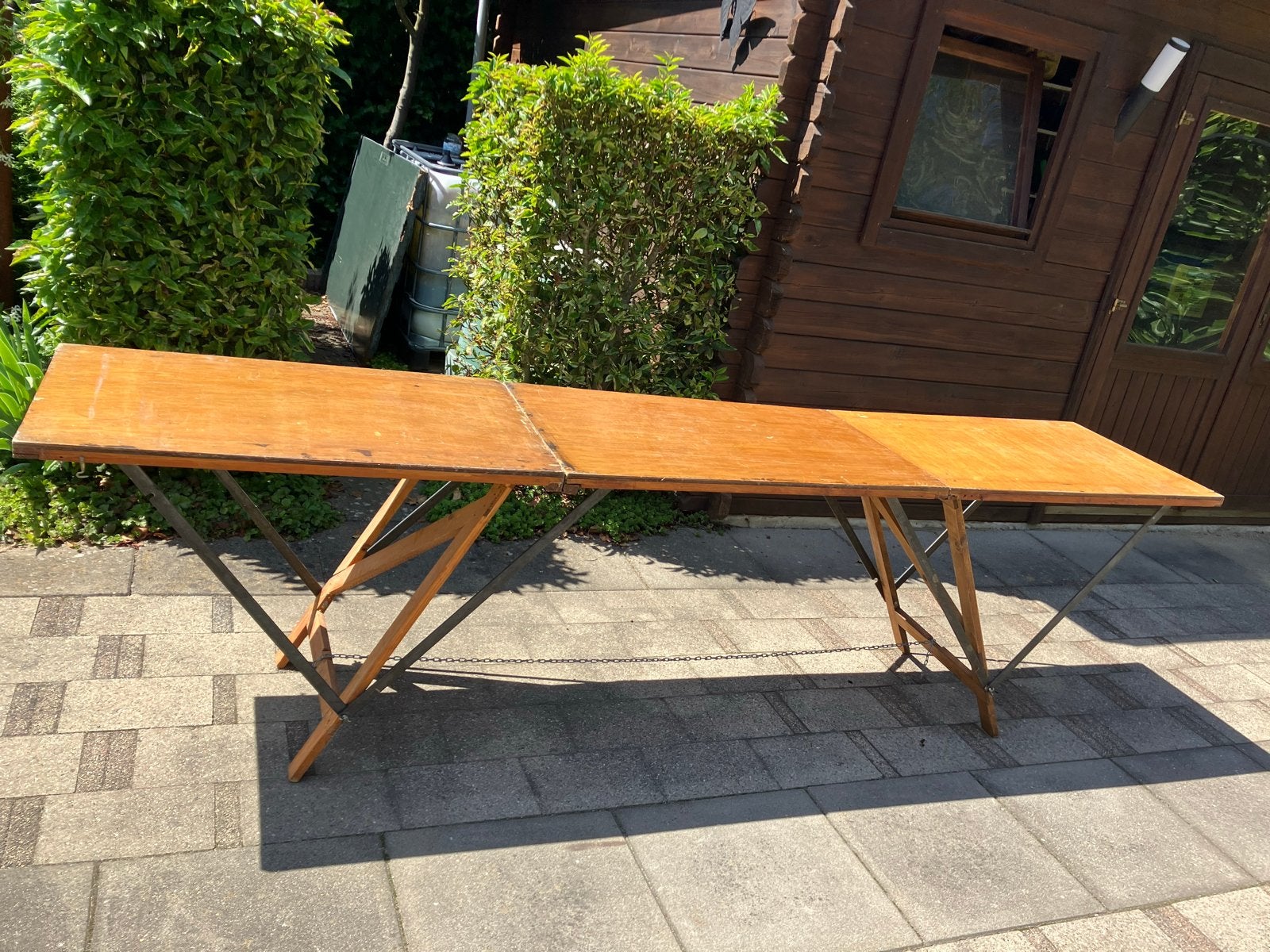 Behangtafel met gereedschap, Ophalen, Gebruikt