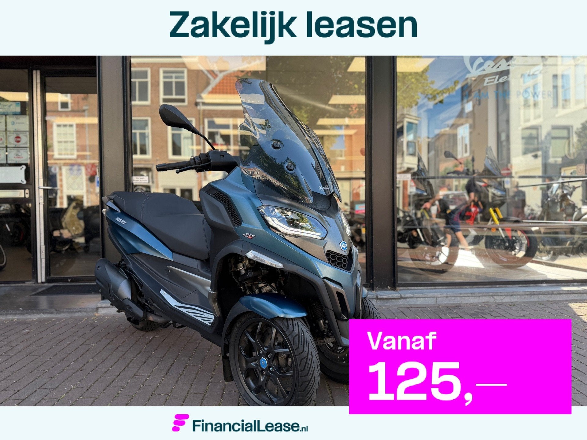 Piaggio 530 MP3 EURO5 EXCLUSIVE | 2023 BJ | GARANTIE + ONDER, Motoren, ABS, Automaat, 12 t/m 35 kW, Scooter