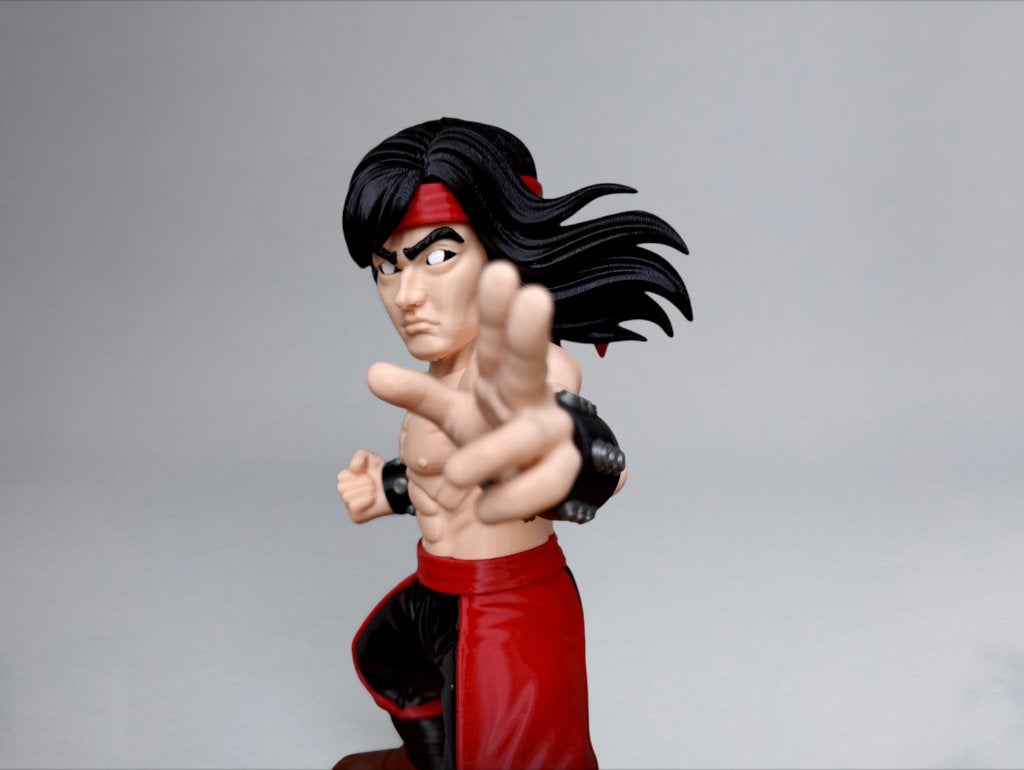 Liu Kang Figurine – Mortal Kombat – 30 cm – Fan Collectible, Ophalen of Verzenden, Nieuw, Fantasy