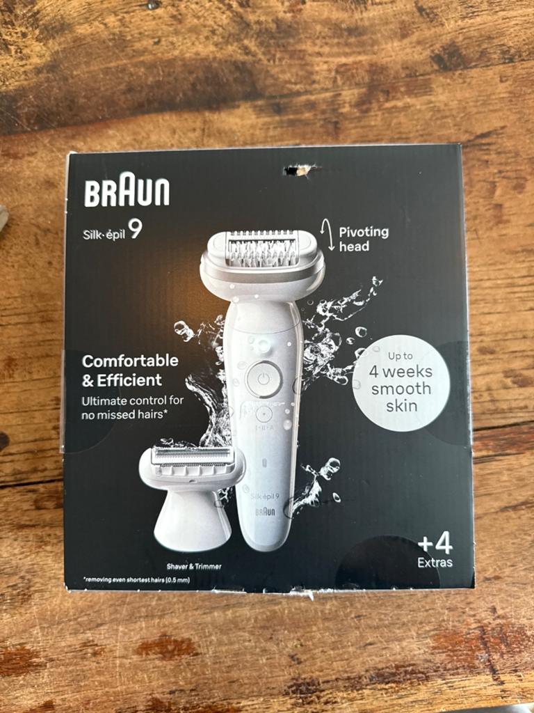 Braun Silk·épil 9 - Epilator met Ladyshave opzetstuk - type, -, -, Ophalen of Verzenden, Zo goed als nieuw