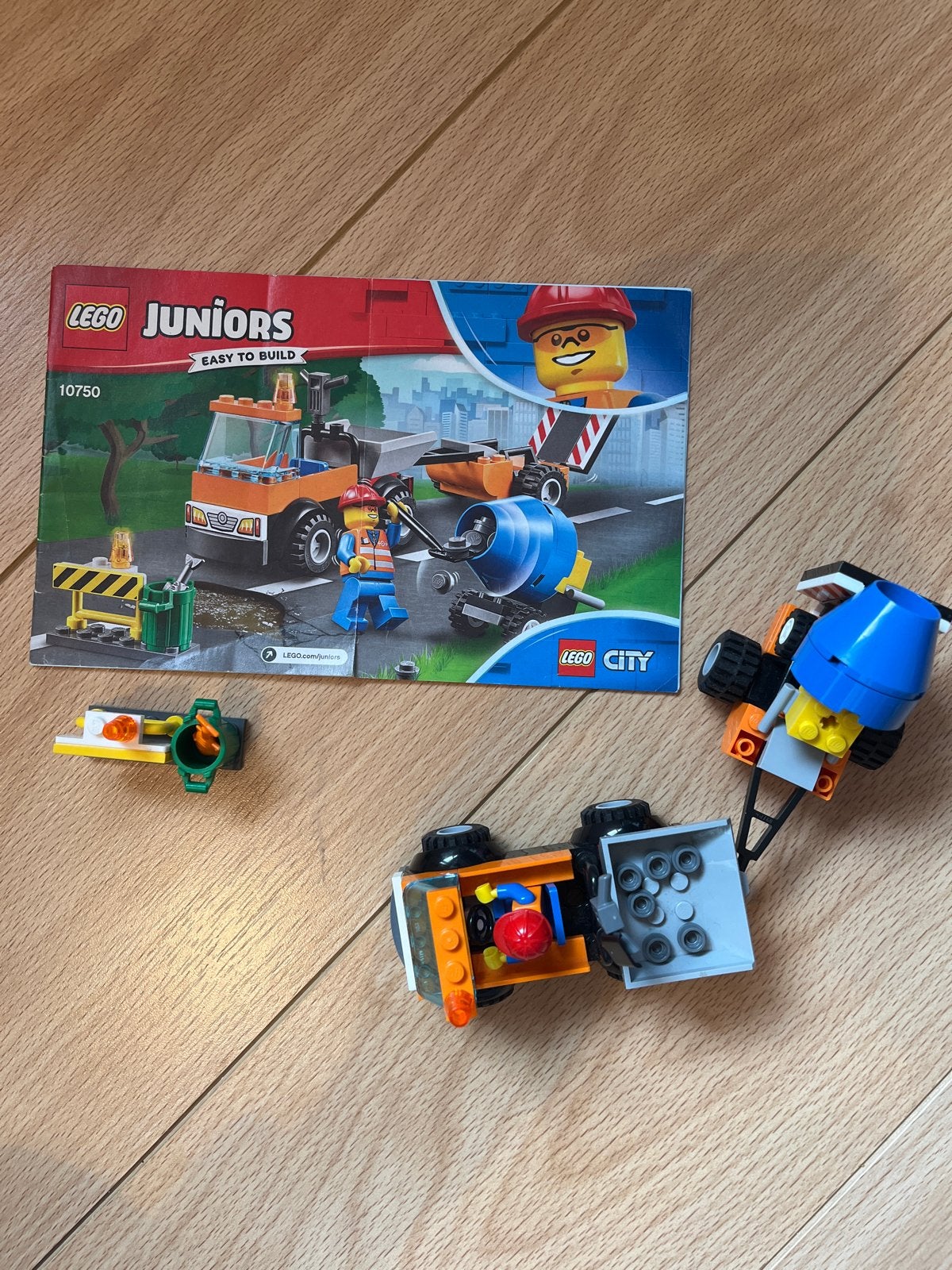 Lego Juniors City Cementmixer 10750 - Complete set, Lego, Ophalen of Verzenden, Compleet, Complete set