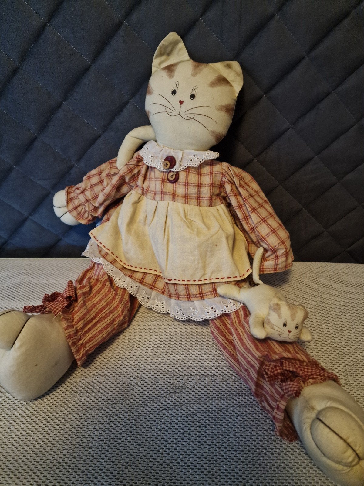 Grote kattenpis deurstoppers - Uniek en decoratief, Binnen, Gebruikt, Ophalen of Verzenden, Textiel